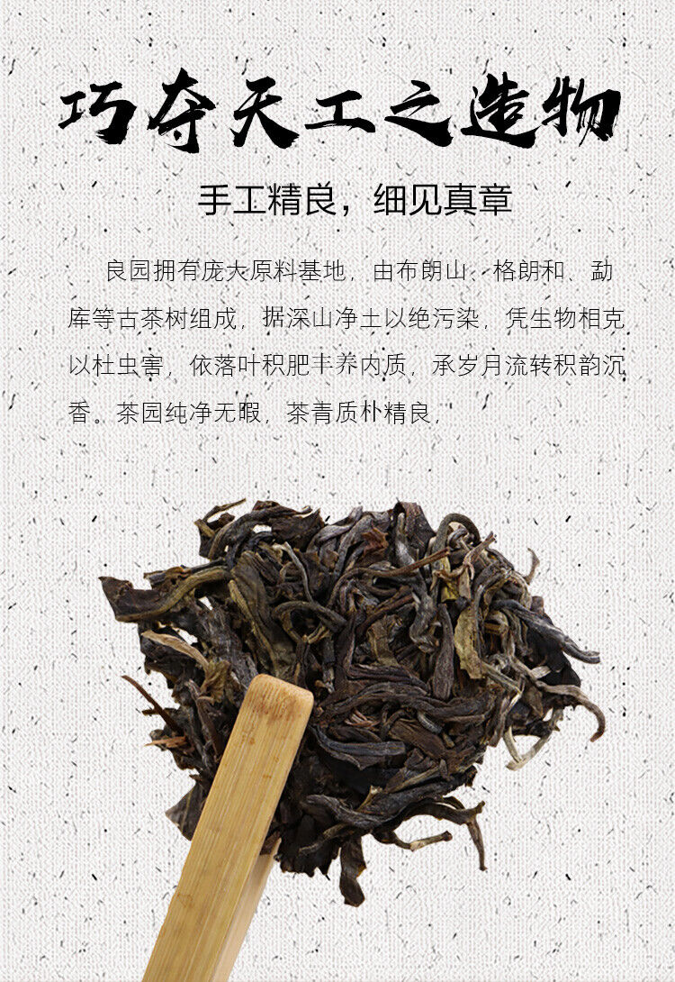 Liangyuan * Yunnan Pu'er Tea Liangpin Series 2017 Haiwan Old Comrade Raw 400g