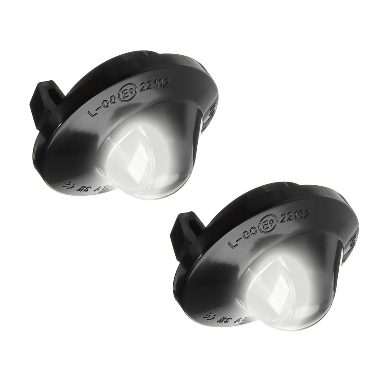 2PCS Super Bright LED License Lamp Assembly Easy Plug Play for Ford F150 Ranger