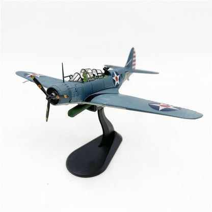 1: 72 US TBD Torpedo Assault Aircraft Model Alloy