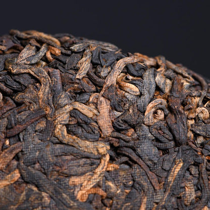 Menghai Haiwan Tea 2018 China Puer Tea 7578 Batch 181 Ripe Pu Erh Cake,老同志 357g
