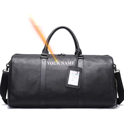 100%Genuine Leather Travel Bag Carry-on Hand Luggage Bags Shoulder Bag Big Totes