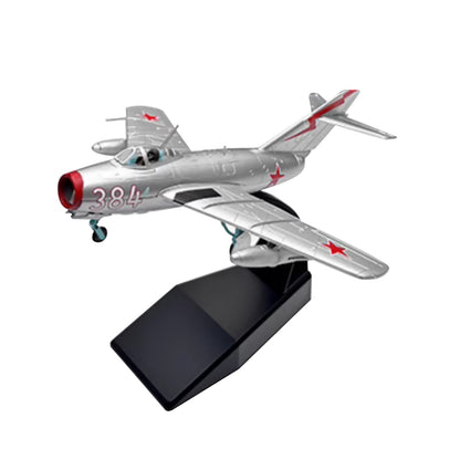 14.5cm Alloy 1/72 Scale MiG-15 Fighter Aircraft Model Plane Toy Decor Collection
