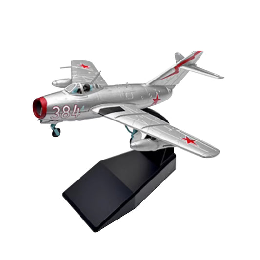 14.5cm Alloy 1/72 Scale MiG-15 Fighter Aircraft Model Plane Toy Decor Collection