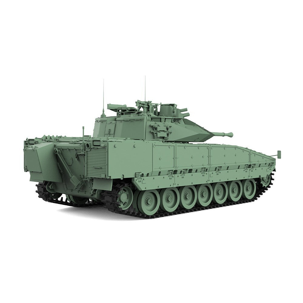 SSMODEL SS87747 1/87 HO Scale Railway Sweden CV9040C Infantry Fighting Vehicle