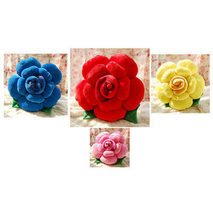 Rose Shape Bed Sofa Chair Throw Cushion Lumbar Pillow Lover Wedding Gift
