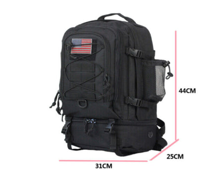 Man Military Tactical Backpack Outdoor Camping Hunting Trekking Sport Bag