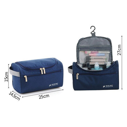 Polyester Business Storage Bag Toiletry Organizer Travel Cosmetic Bag Waterproof