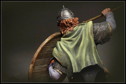 1/12 resin figures bust model kit A warrior in battle Unassembled Upainted