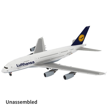 1:100 A380 German Lufthansa Airliner Plane Model Set Aviation Paper Unassembled