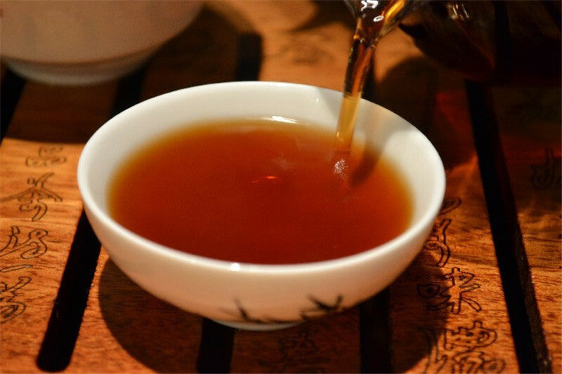200g Ancient Tree Cooked Tea China Puerh Tea Ripe Pu'er Tea Brick Old Shu Pu-erh