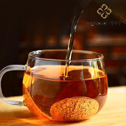 250g Herbal Tea Jingfushan Aged Sun Dried Golden Old Chenpi Red Tangerine Peel