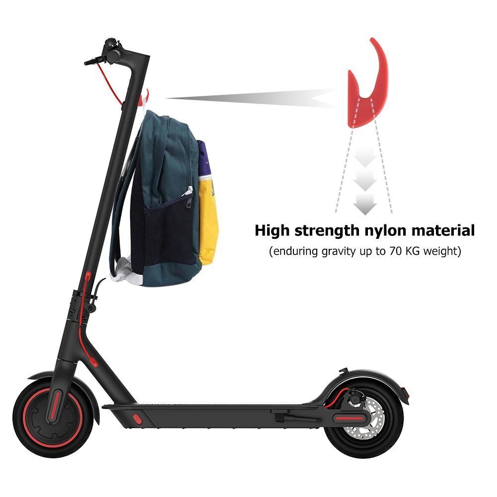 Portable Nylon Front Hook Hanger Helmet Bag Grip Electric Scooter Accessory 70kg