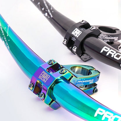 1pc Aluminum Alloy Hollow Bike Riser Stem Ultra-light Mtb Bicycle Handlebar 0°