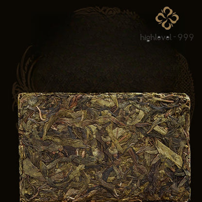 200g Raw Pu'er Tea Brick Yunnan Bingdao Five Villages Sweet Compressed Leaf Tea