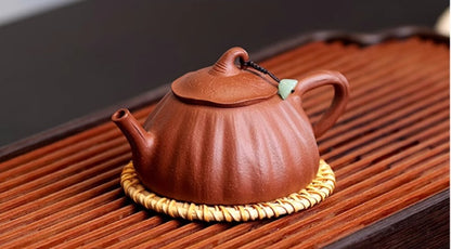 140cc chinese Yixing Handmade Zisha teapot JiangPoNi LianPeng Gongfu Tea Pot