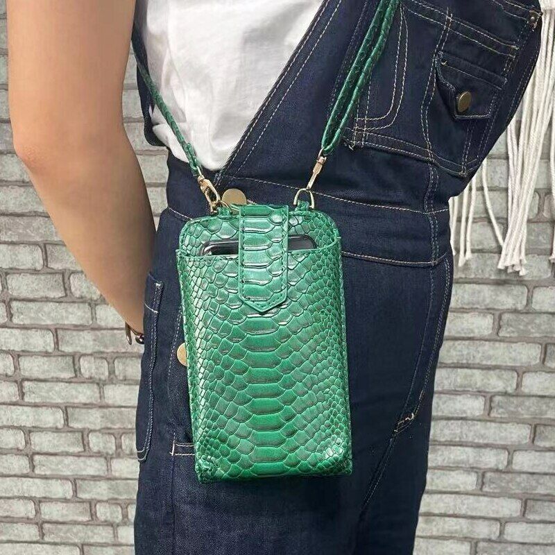 New Crossbody Bag Leather Strap Purse Clutch Bags Phone Bag Mutifunction Wallet