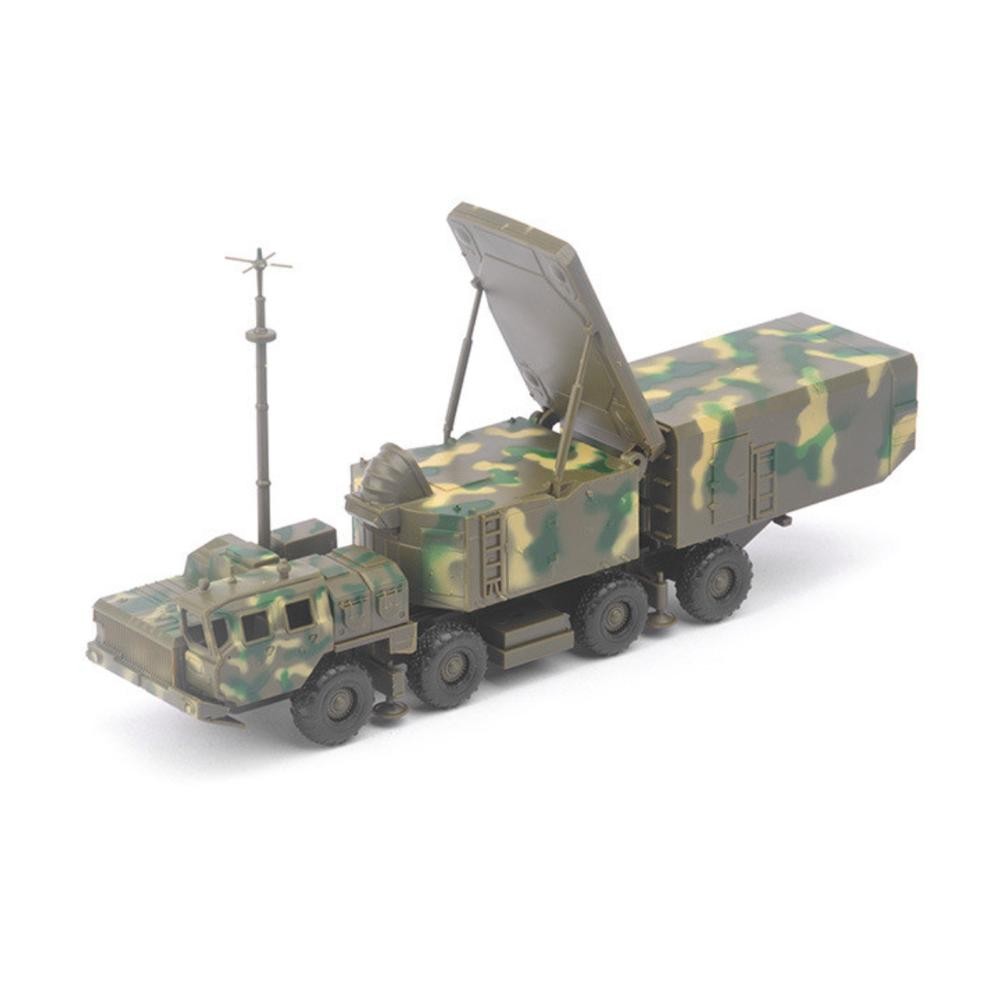 S-300 Russian Air Defense Missile Radar Vehicle 1:72 Simulation Military Model