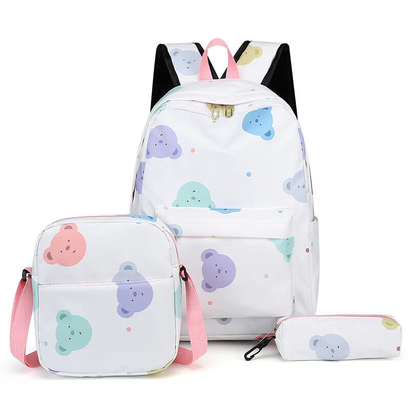 Travel Backpacks Women Backpack Rainbow Kids Schoolbags Girls Student Bookbags