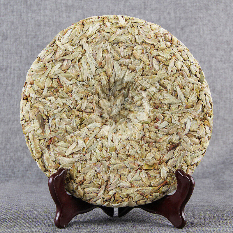 Early Spring Raw Pu-Erh Tea White Bud Puer Healthy Tea Cake 357g/12.59oz