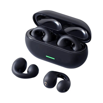 Ear Bone Conduction Earring Type Sports Clip Ear Wireless Bluetooth Earphones