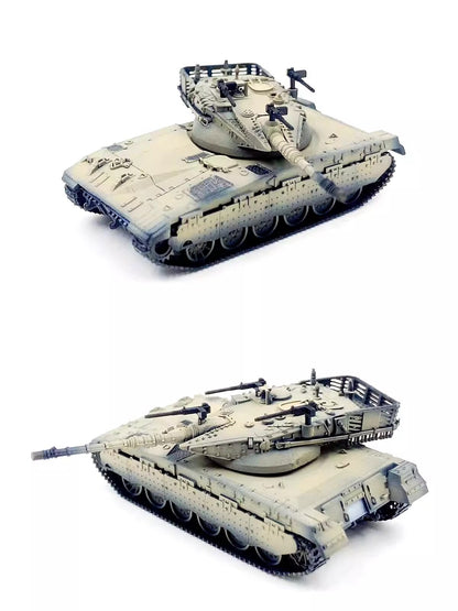 Handmade 1/144 A109.Merkava MK2 Tank Full Inner Structure Model Desert Color