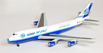 Dragon Ocean Airlines 747-200F I-OCEA 1/400 diecast plane model aircraft