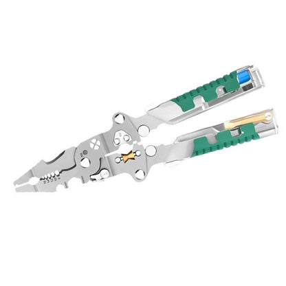 1 PCS Durable Multi-Functional Fold Wire Stripper Scissor With Voltage Test