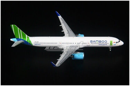 1:400 JC Wings BAMBOO AIRWAYS AIRBUS A321neo Passenger Airplane Diecast Model