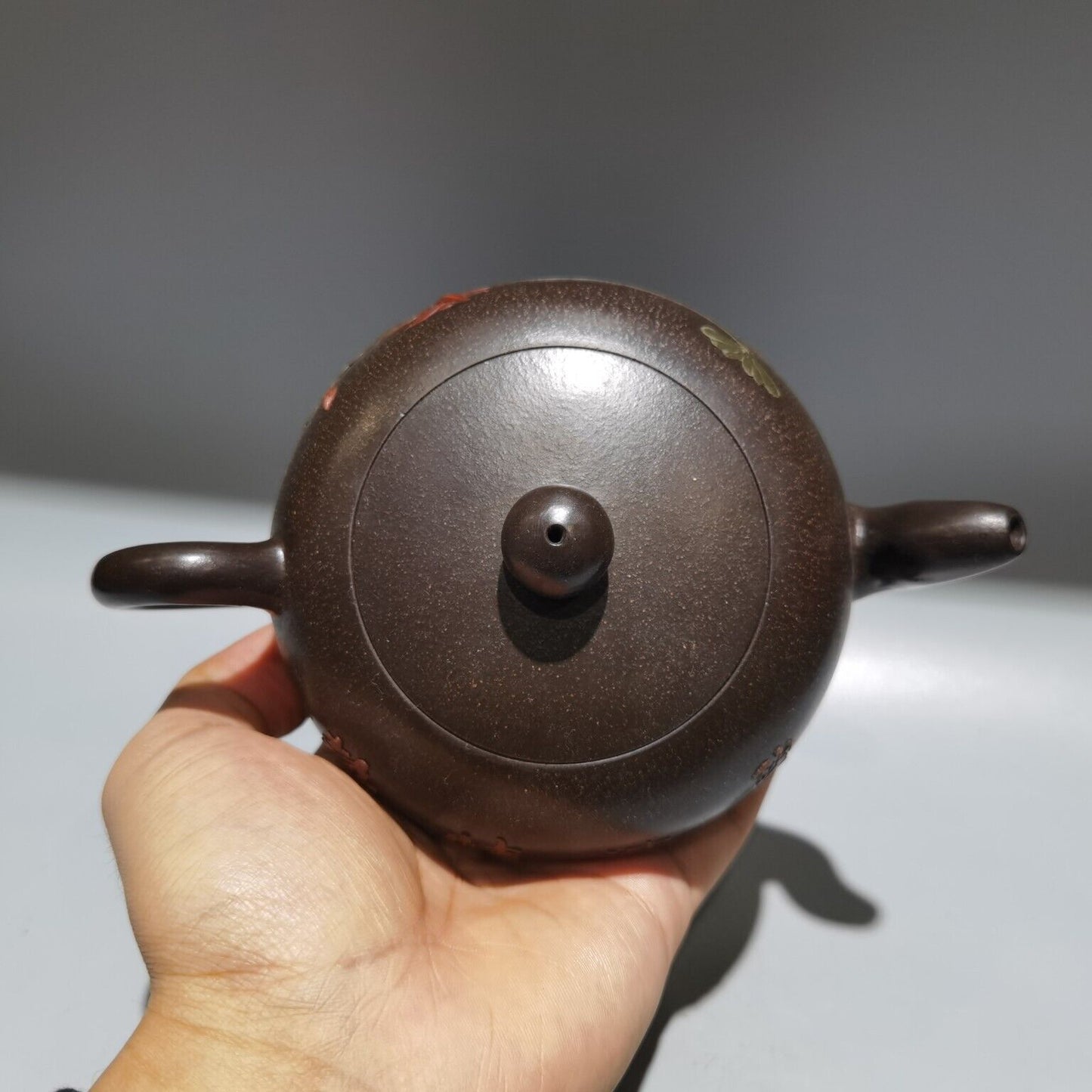 vintage chinese yixing purple clay teapot zisha ceremony kung Household tea set