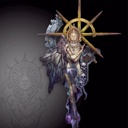 H/158mm figure model kit Fantastic Death Goddess Unassembled Unpainted