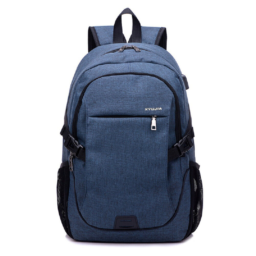Male Backpack Bag 15.6 Inch Laptop Travel Backpack Teenagers Notebook School Bag