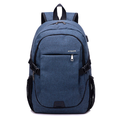 Male Backpack Bag 15.6 Inch Laptop Travel Backpack Teenagers Notebook School Bag