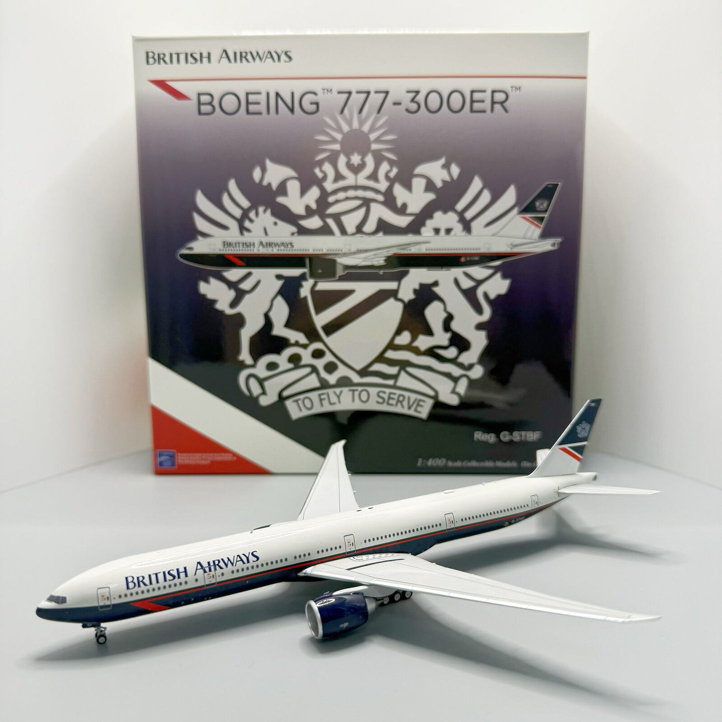 1:400 NG Models British Airways Boeing 777-300ER Plane Diecast Aircraft Model