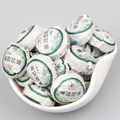 Organic Pu'er Tuo Tea Tuocha Pu-erh Raw Mini Tuo Cha 200g Bamboo Tray Pack