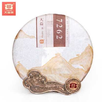 2014 TAETEA Dayi 7262 Menghai Yunnan Ripe Puerh Tea Puer Pu'er Black Tea 357g