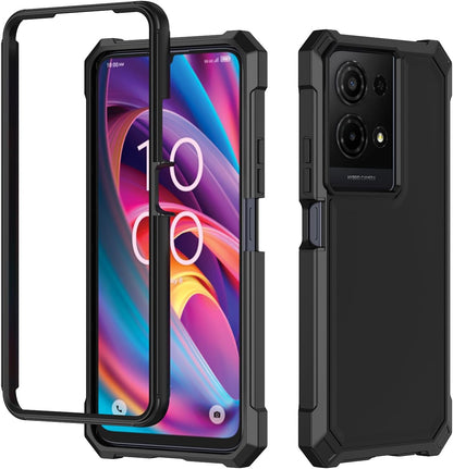 For TCL K32/K33 5G 2025 Phone Case with Tempered Glass Screen Protector,Slim Sof