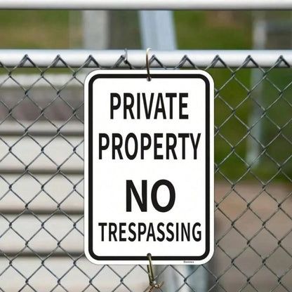 Reflective Metal Rust Prevention Sign – High Quality, Durable, Outdoor Decor