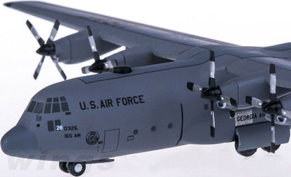 1:200 Hogan USAF Lockheed C-130H Airfreighter Diecast Transport Aircraft Model
