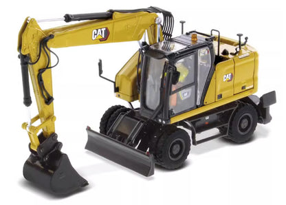 1:50 DM M318 Wheeled Excavator Construction Machine Equipment Diecast Model