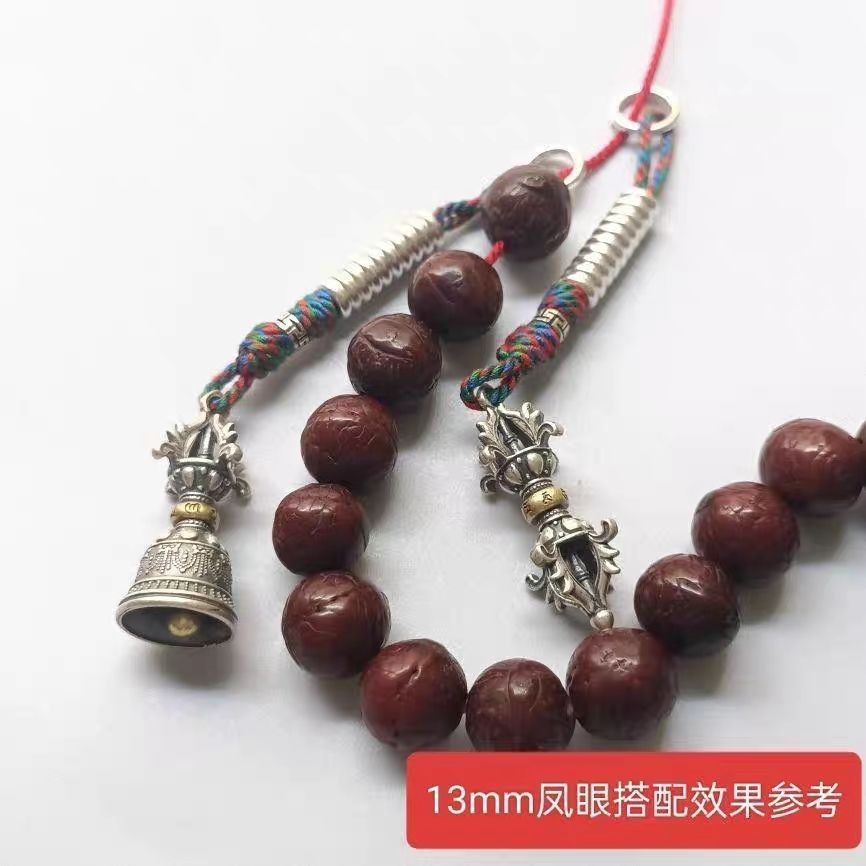 Tibetan Bead Connector Vajra Side Pendant DIY Bodhi Bell Counter Accessory