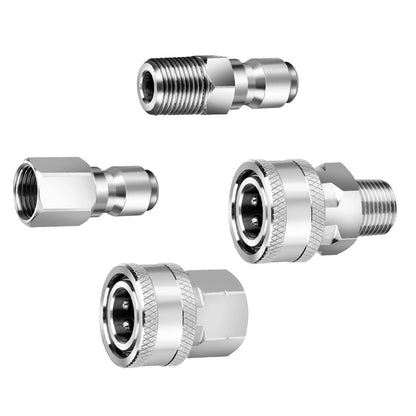 4pcs pressure washer adapter kit featuring high hardness and excellent quality
