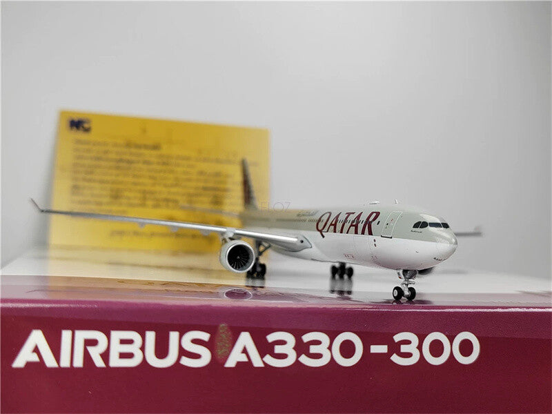 NG Models QATAR Airways for Airbus A330-300 A7-AEE 1:400 Plane Pre-built Model