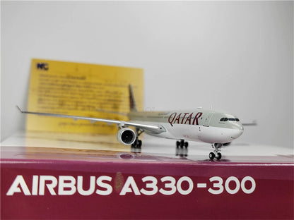 NG Models QATAR Airways for Airbus A330-300 A7-AEE 1:400 Plane Pre-built Model