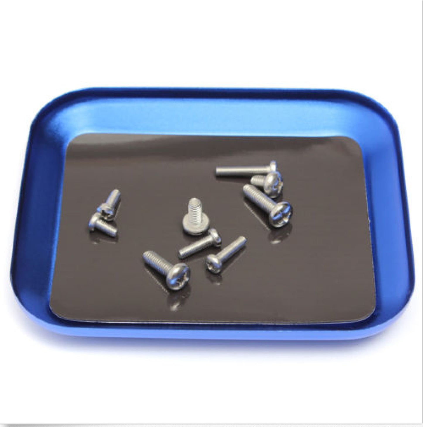 Aluminium Screw the Tray With Magnetic Pad for RC Model Cell Phone Repair Kit