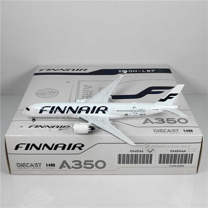 1:400 JC Wings FINNAIR AIRBUS A350-900Passenger Airplane Diecast Aircraft Model