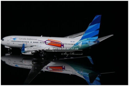 1:400 Phoenix Garuda Indonesia BOEING 737-800 Passenger Airplane Diecast Model