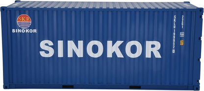 1:20 SINOKOR 20GP Shipping Container Model Abs Resin Toy Home Decoration Gift