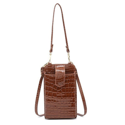 New Crossbody Bag Leather Strap Purse Clutch Bags Phone Bag Mutifunction Wallet