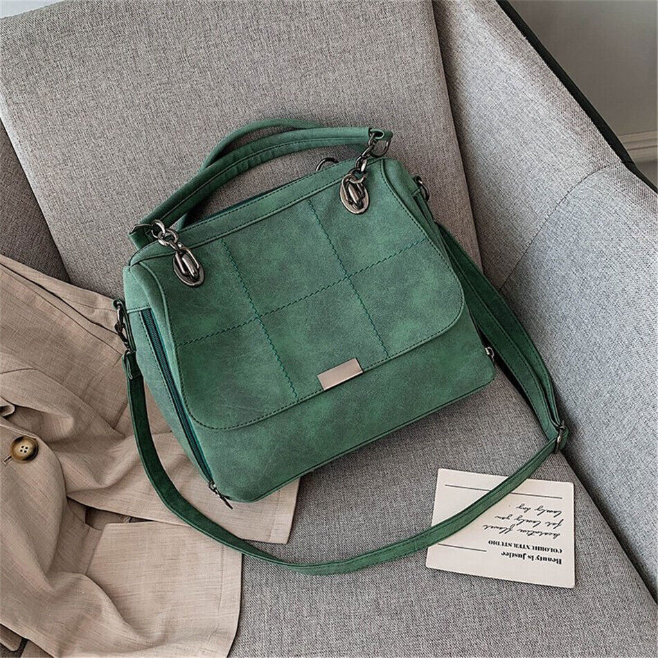 Ladies Handbag Women's Shoulder Bag PU Leather Tote Travel Handbag Female Bag