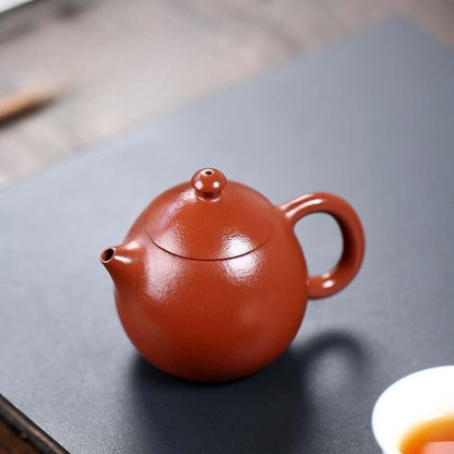 Mini Zisha Teapot Zhuni Pot Small Capacity Dahongpao Pocket Pot Tea Pet 90-140ml